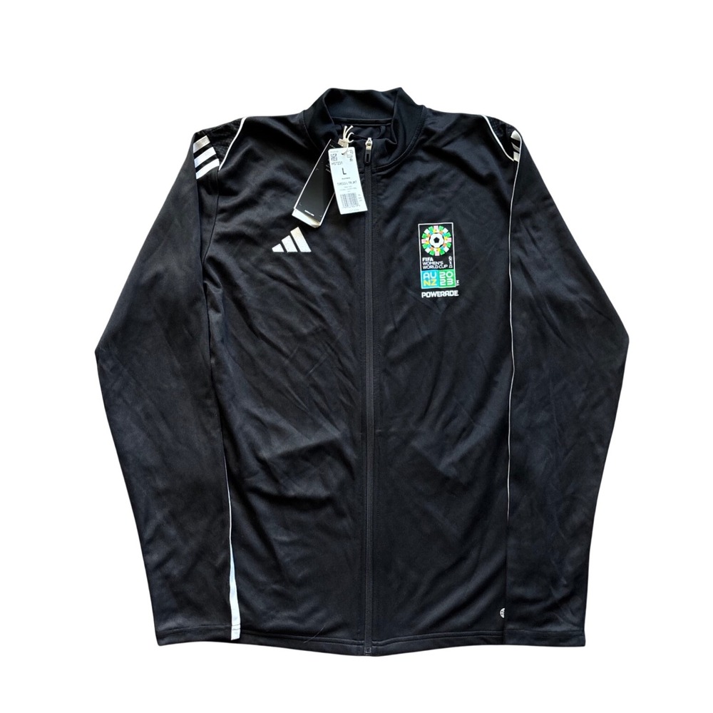 2023 Adidas FIFA Women's Works Cup Soccer NZ AU Track Jacket Size L Brand New